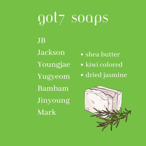 GOT7 Soaps