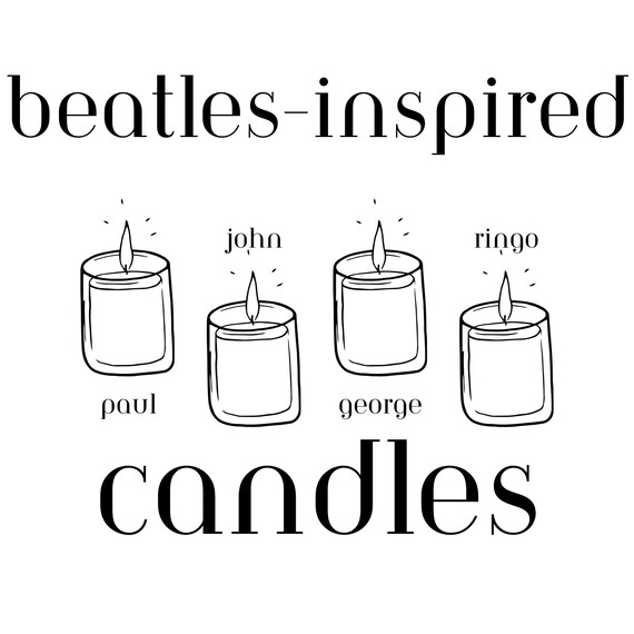Beatles-Inspired Candles