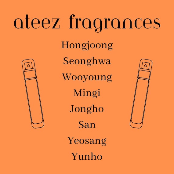ATEEZ Fragrance Sprays