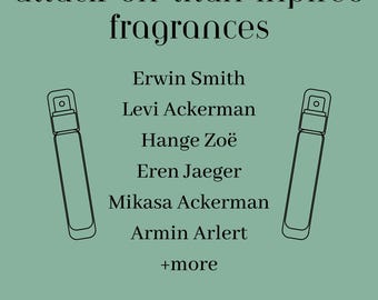 AOT-Inspired Fragrance Sprays