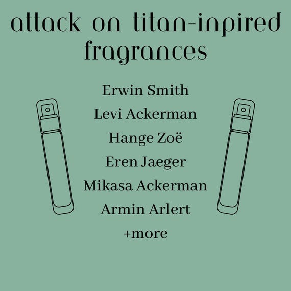 AOT-Inspired Fragrance Sprays