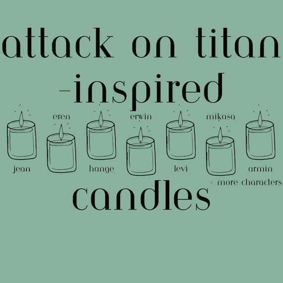 AOT-Inspired Candles