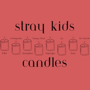 Stray Kids Candles