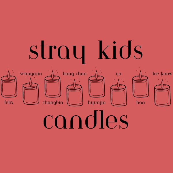 Stray Kids Candles