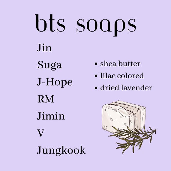 BTS Soaps