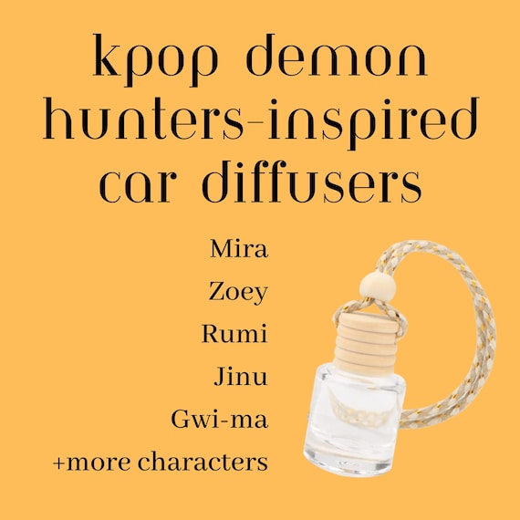 K-Pop Demon Hunters-Inspired Car Diffusers