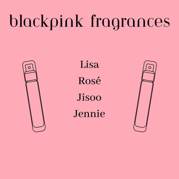 Blackpink Fragrance Sprays