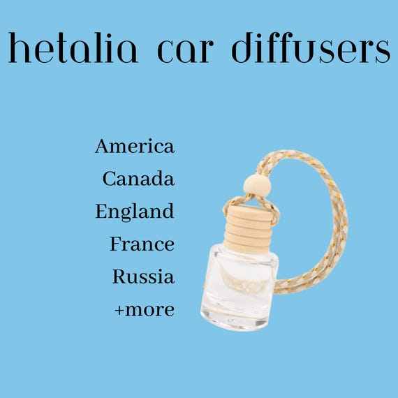 Hetalia/Country Car Diffusers