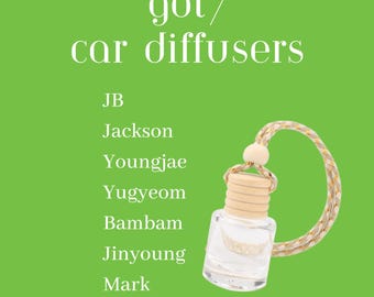 GOT7-Inspired Car Diffusers
