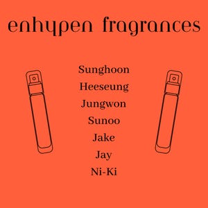 Enhypen-Inspired Fragrance Sprays
