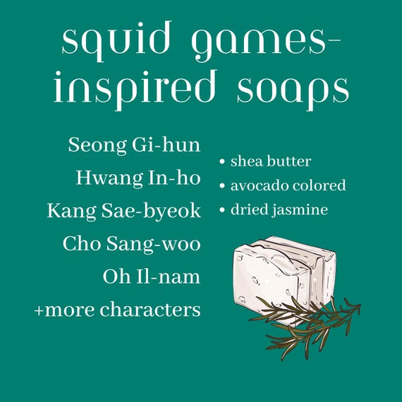 Squid Games-Inspired Soaps