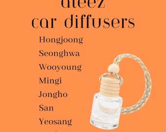 ATEEZ-Inspired Car Diffusers