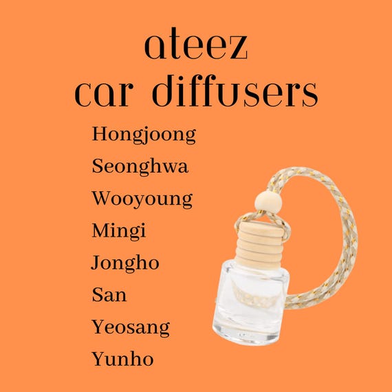 ATEEZ Car Diffusers