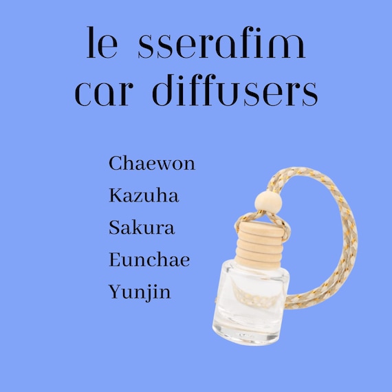 Le Sserafim-Inspired Car Diffusers