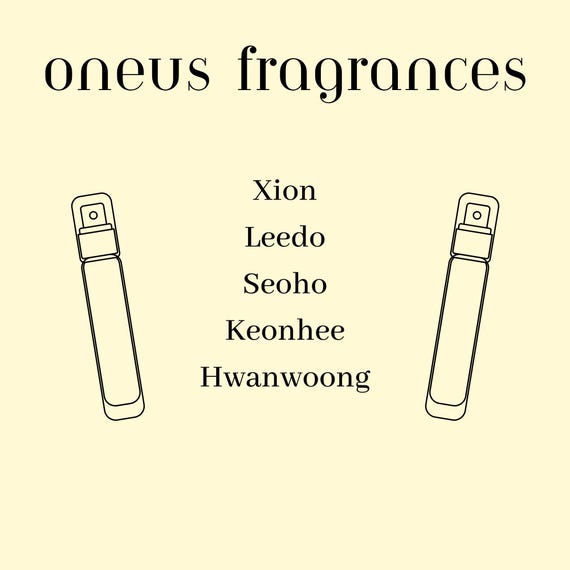 ONEUS Fragrance Sprays