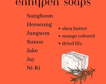 Enhypen-Inspired Soaps