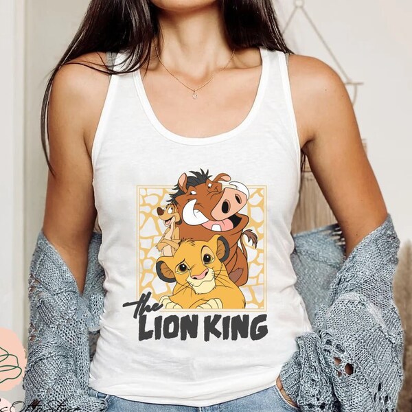 Lion Tank Top Etsy