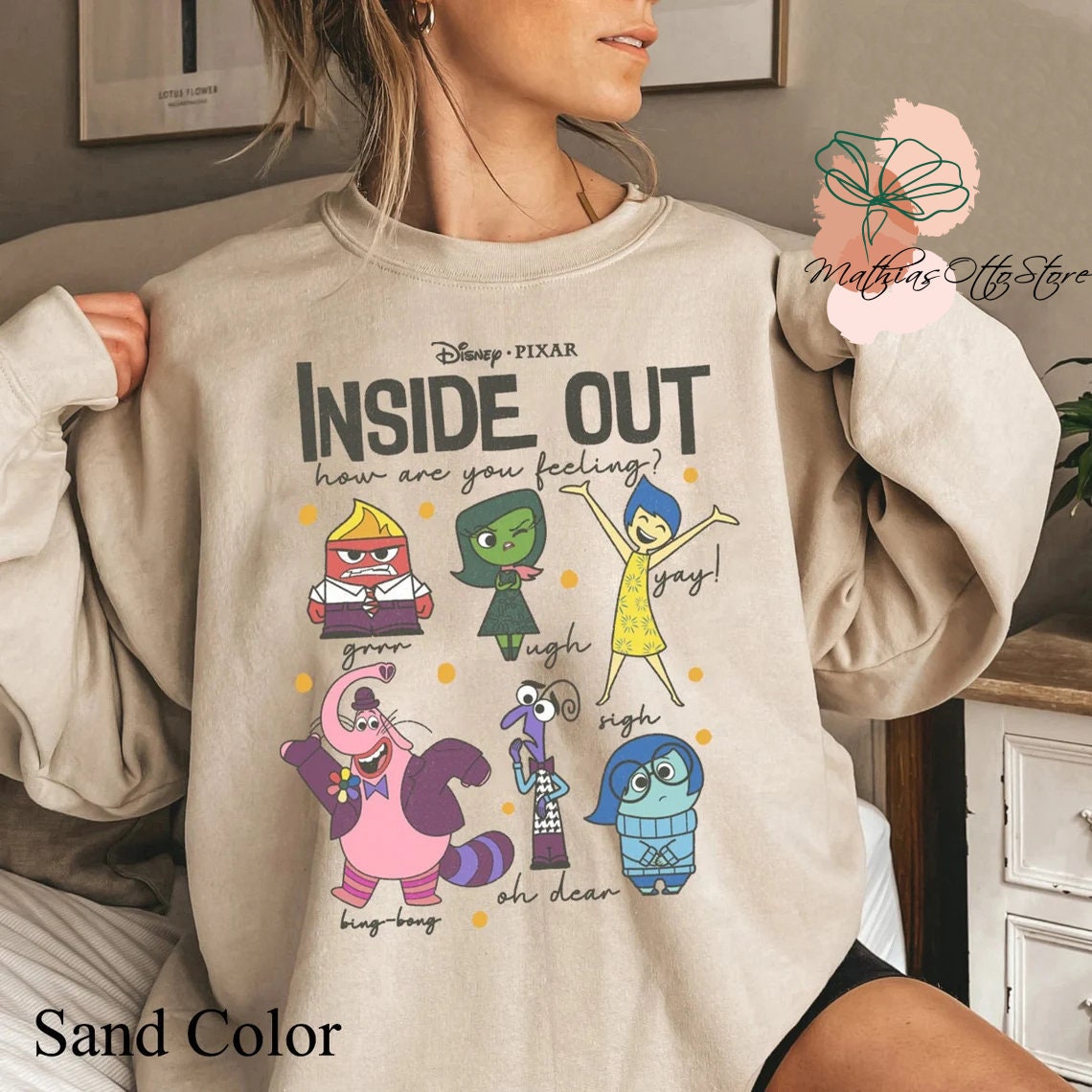 Disney Pixar Inside Out How Are You Feeling Long-Sleeve T-Shirt