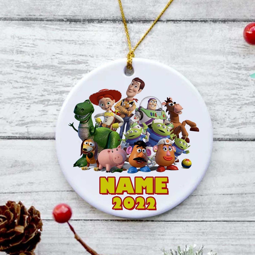 Personalized Toy Story Ornaments Toy Story Family Ornament Etsy