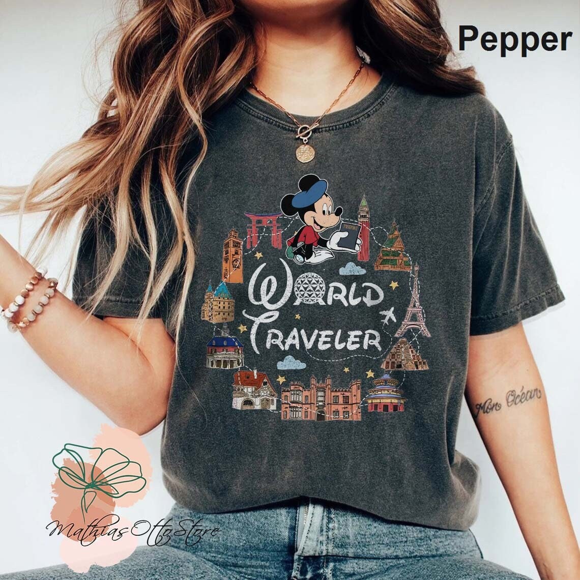 Discover Retro Epcot Shirt, Epcot Mickey Shirt