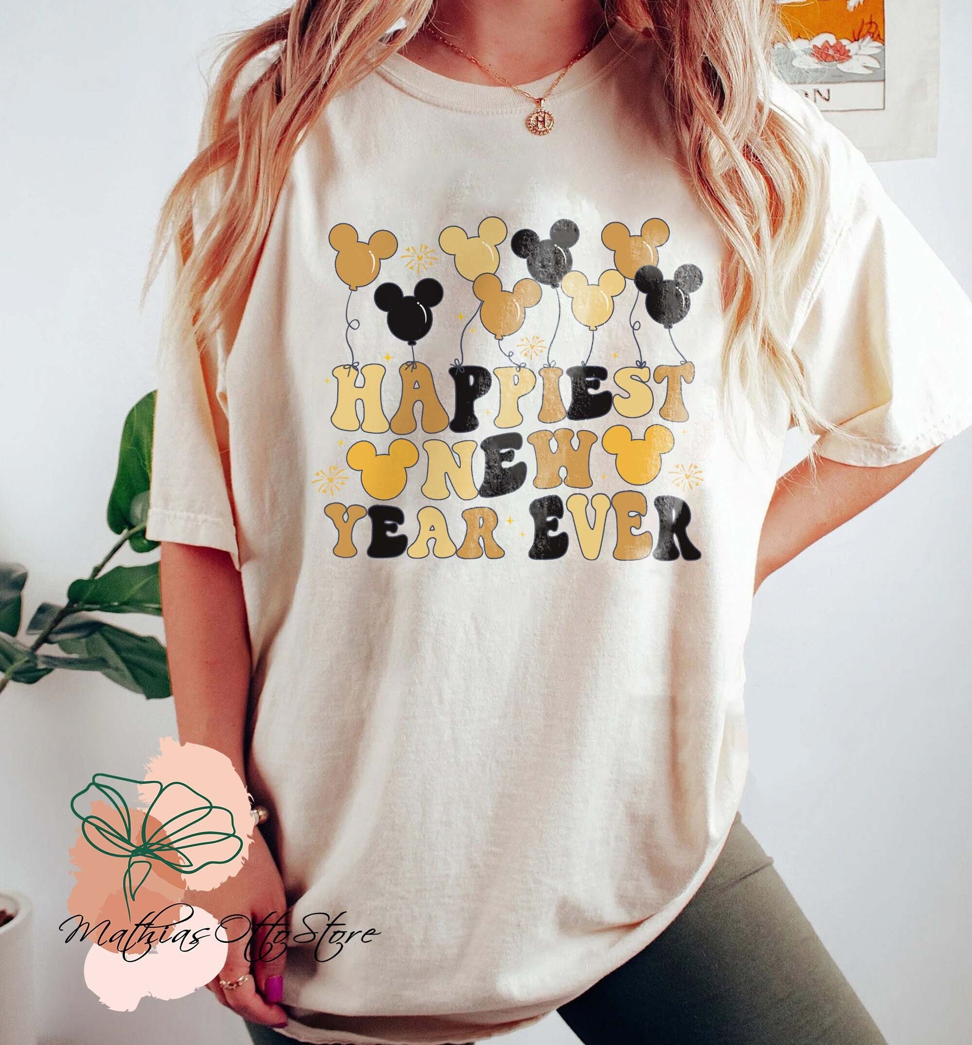 Discover Happiest New Year Ever Shirt, Disney New Year Shirt