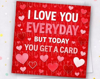 GET A CARD Valentines Day Card Girlfriend Boyfriend Wife Husband Joke Funny Cheeky Rude Humour Valentine's