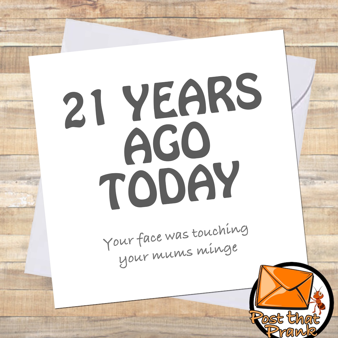 Funny 21st Birthday Card For Him Her Best Friend BFF Student funny-21st-birthday-card-for-him-her-best-friend-bff-student