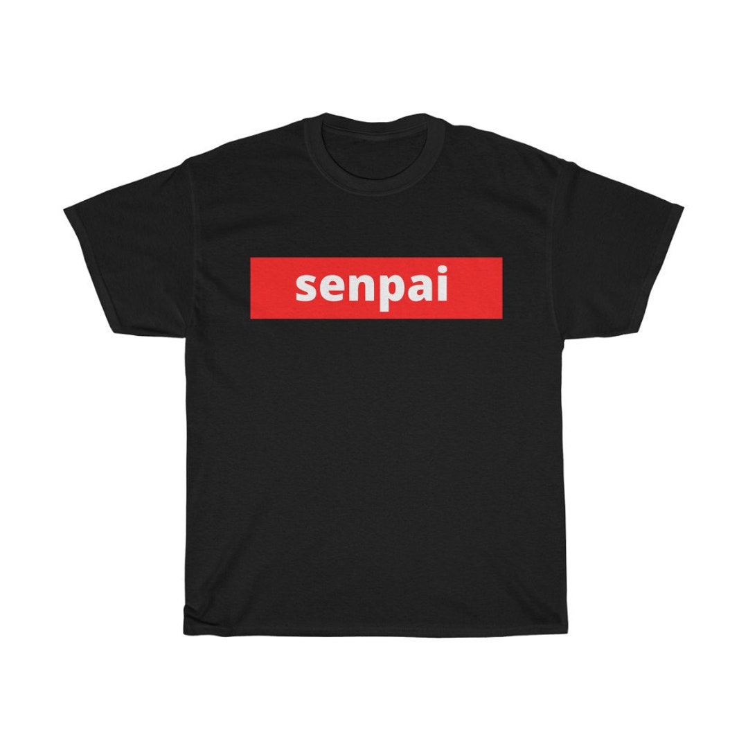 Buy Senpai T-shirt Anime Manga Japanese Phrase Online in India