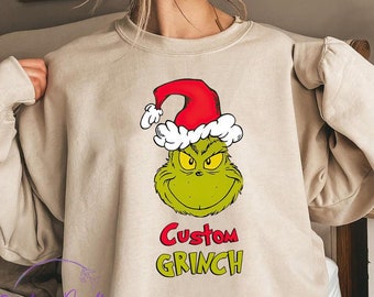 Grinch Hoodie - Etsy