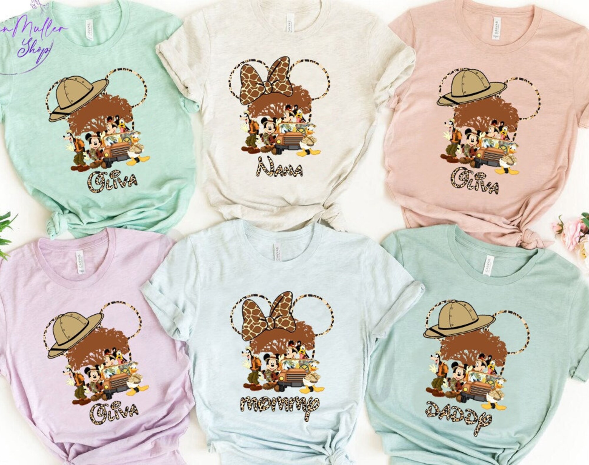 Custom Animal Kingdom Family Shirts, Disney Safari Shirt, Disney Family Shirt