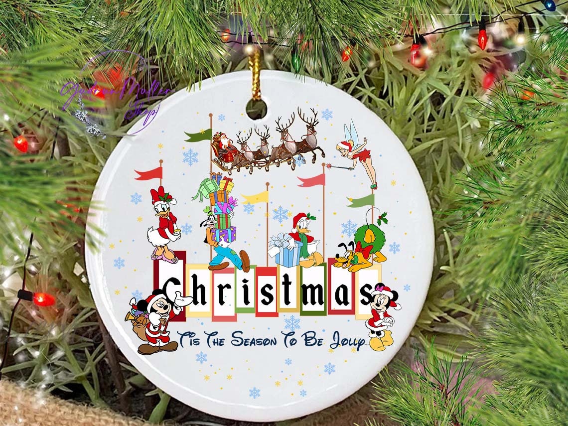 Disneyland Christmas Ornament, Disney Christmas Decorations