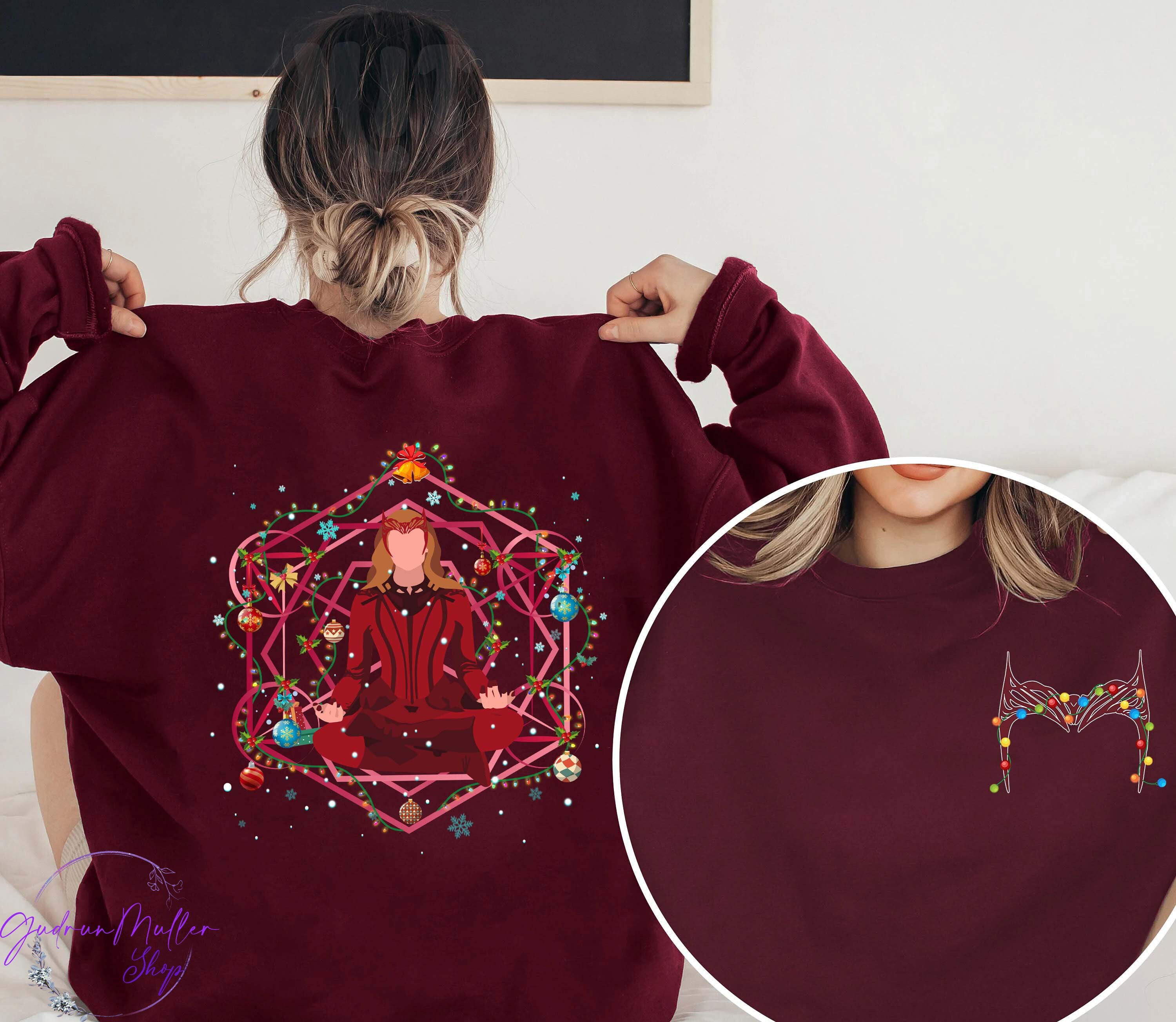 Scarlet Witch Christmas Shirt Marvel Christmas Shirt Wanda - Etsy