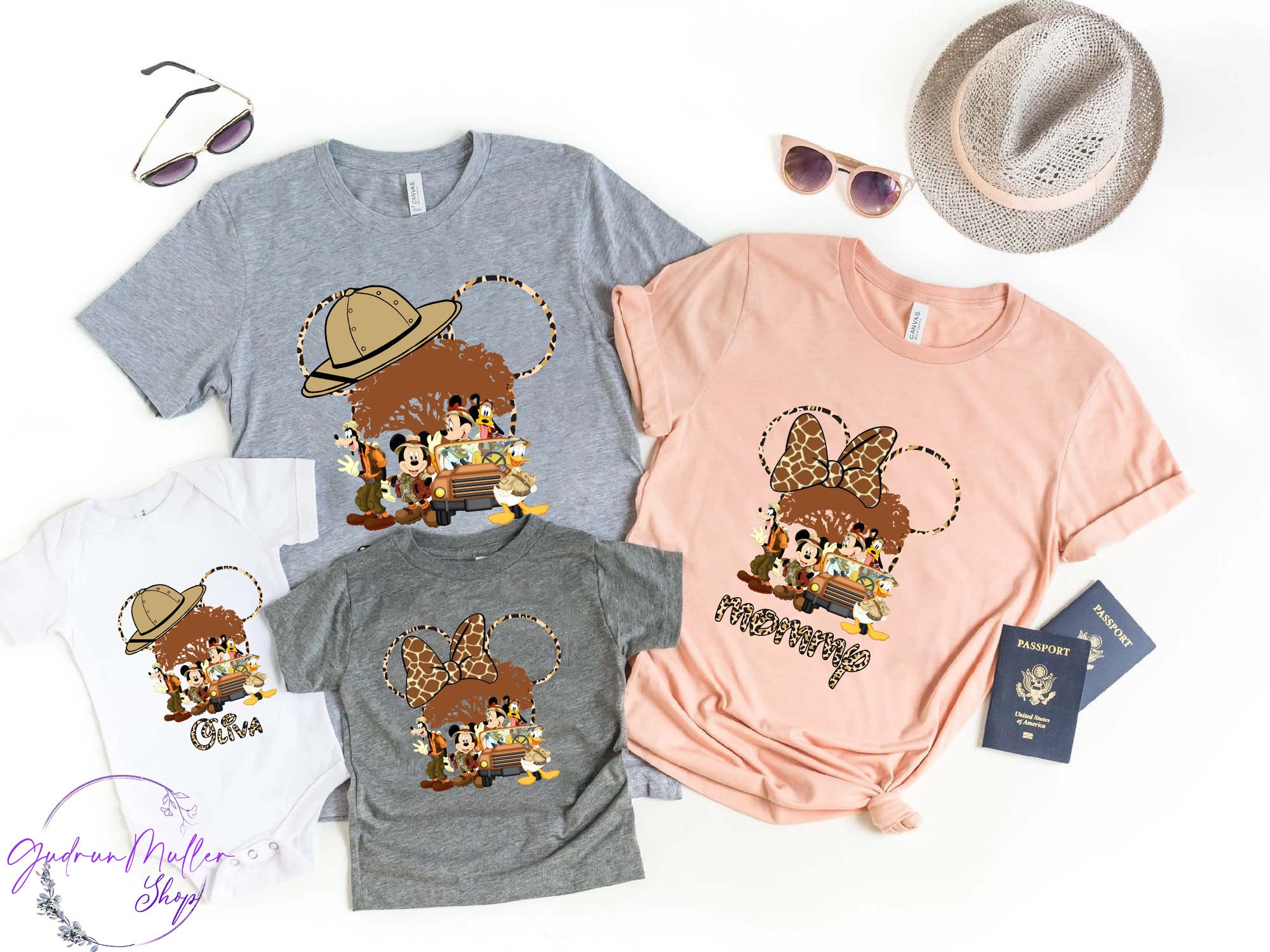 Custom Animal Kingdom Family Shirts, Disney Safari Shirt, Disney Family Shirt