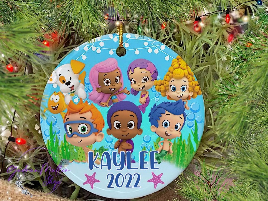 Personalized Bubble Guppies Ornament Bubble Guppies Christmas - Etsy Canada