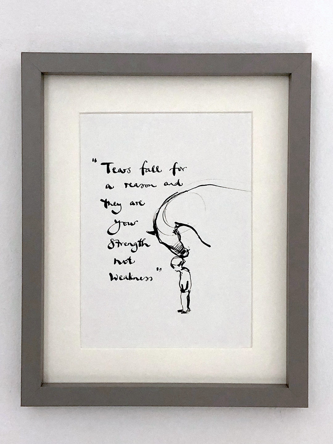 Tears Fall for a Reason and They Are Your Strength Not Weakness.charlie