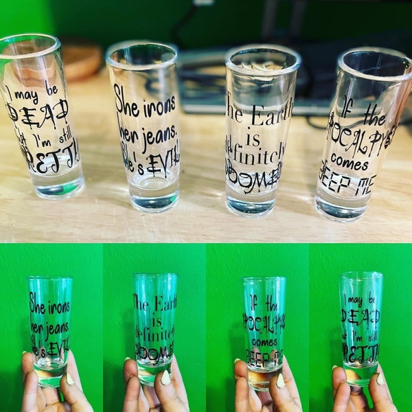 Buffy Quote Glasses