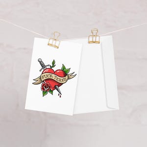 Tarjeta de felicitación F--- TERFs