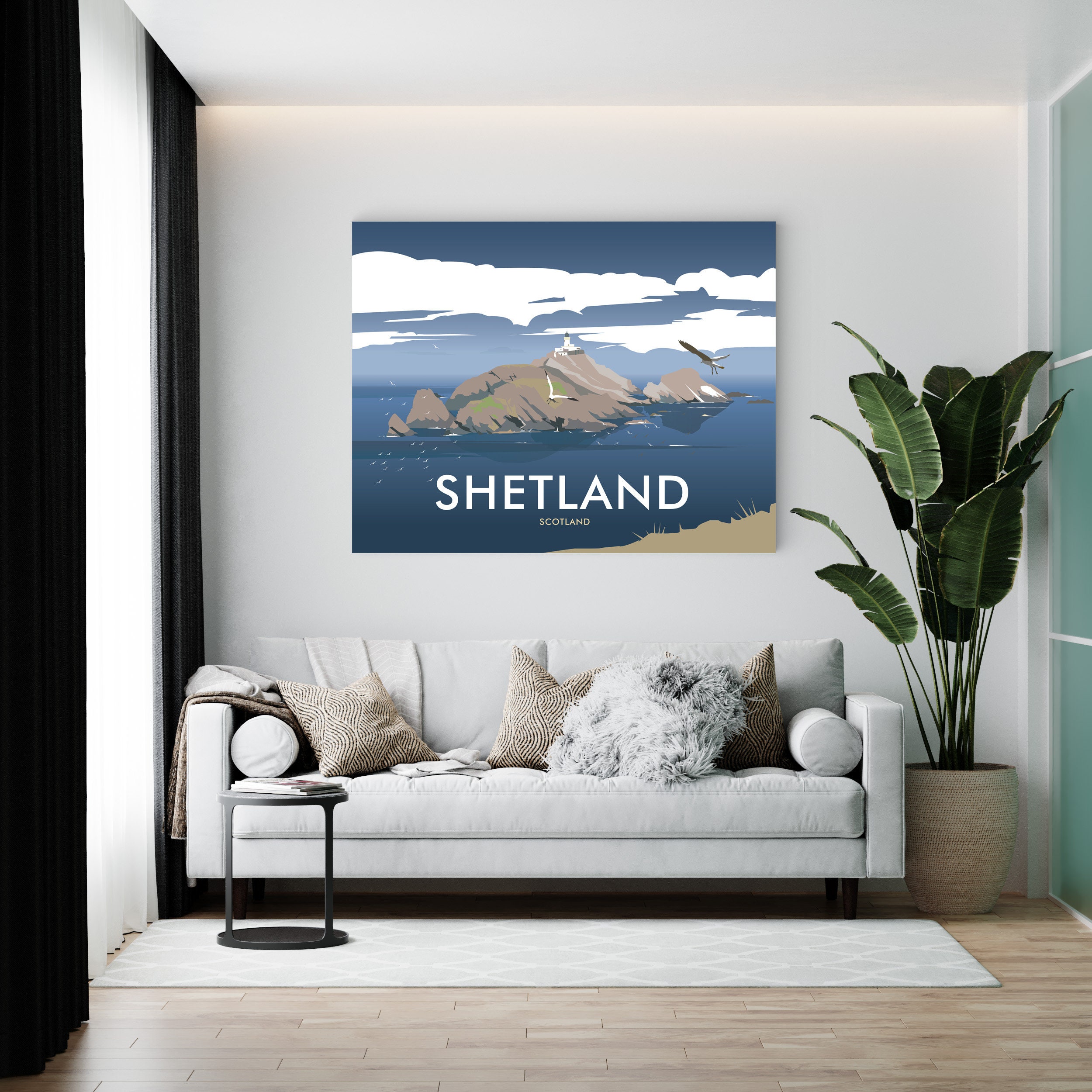 Shetland Art Print Etsy Ireland