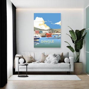 Dingle, County Kerry Art Print by Dave Thompson - Available in multiple sizes A4 / A3 / A2 / A1