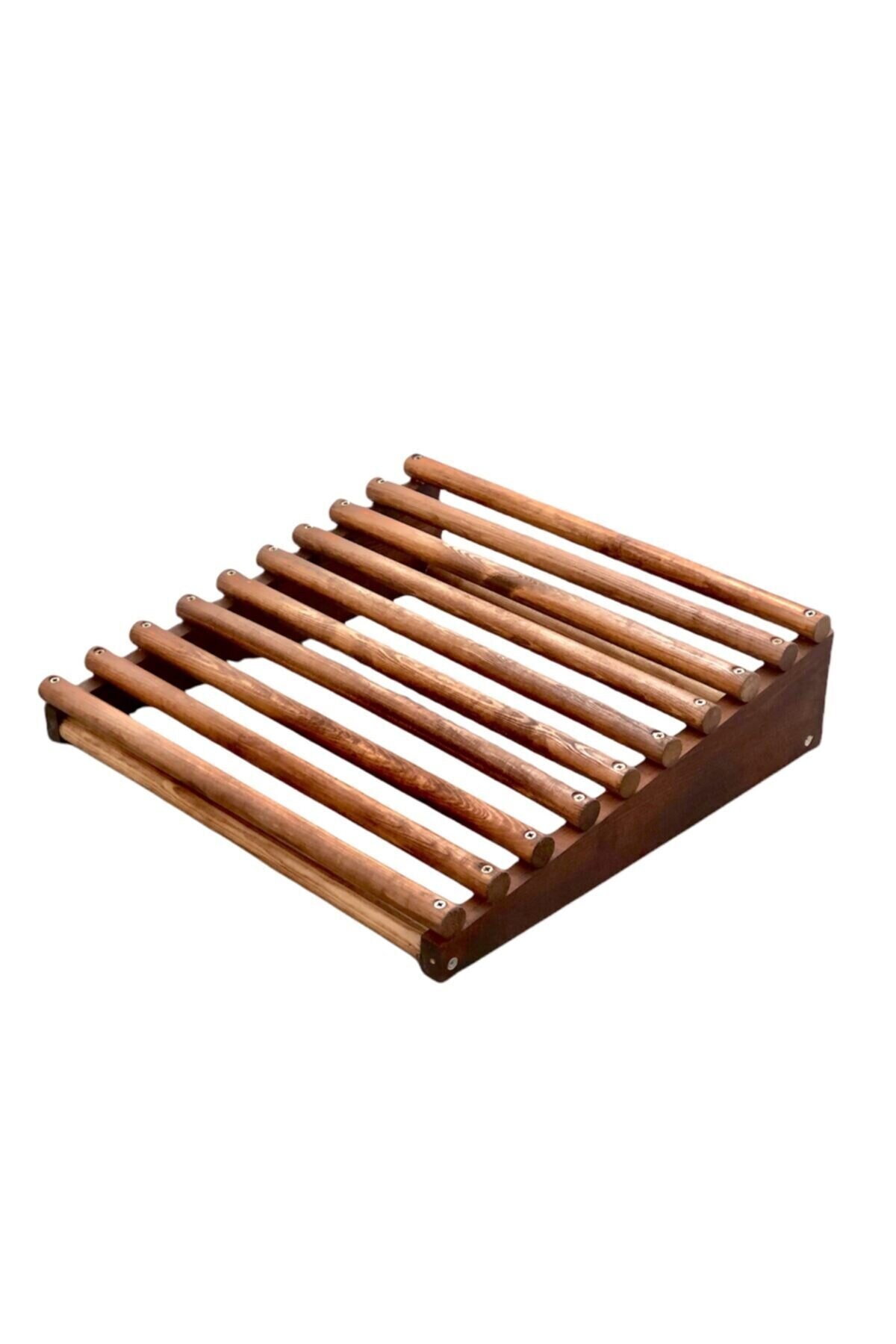 Undertable Footrest Wooden Leg Riser Leg Stand Table Natural Etsy