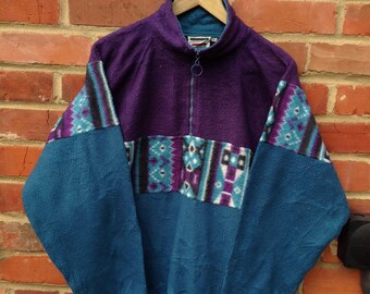 80's fleece pullover