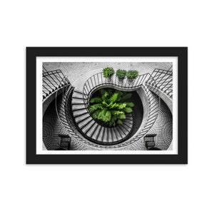 Printable Art Work Green Aestheticism Artistic Conception, Black and White, Custom Wallpaper