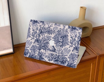 Funda para MacBook de tinta Vintage púrpura para 2023 M1/M2/M3 Pro 16, Pro 14 pulgadas 16 Touch Bar Air 13,6 M2 pulgadas Laptop Hard Mac 11/12Case