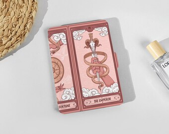 Pink Tarot Cards All new Kindle 6" 2022 Case, Personalization Kindle Case, Paperwhite 2021, 2022 Cover, Kindle 8th 10th 11th Gen Case