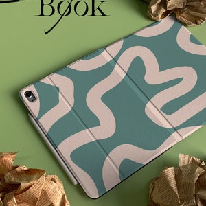 Personalized Custom Name Dinosaur Line iPad Smart Case Cover iPad Pro 12.9, Pro 11, 10.9, 10.5 10.2 iPad Air 4 iPad 9 Case iPad Mini 6