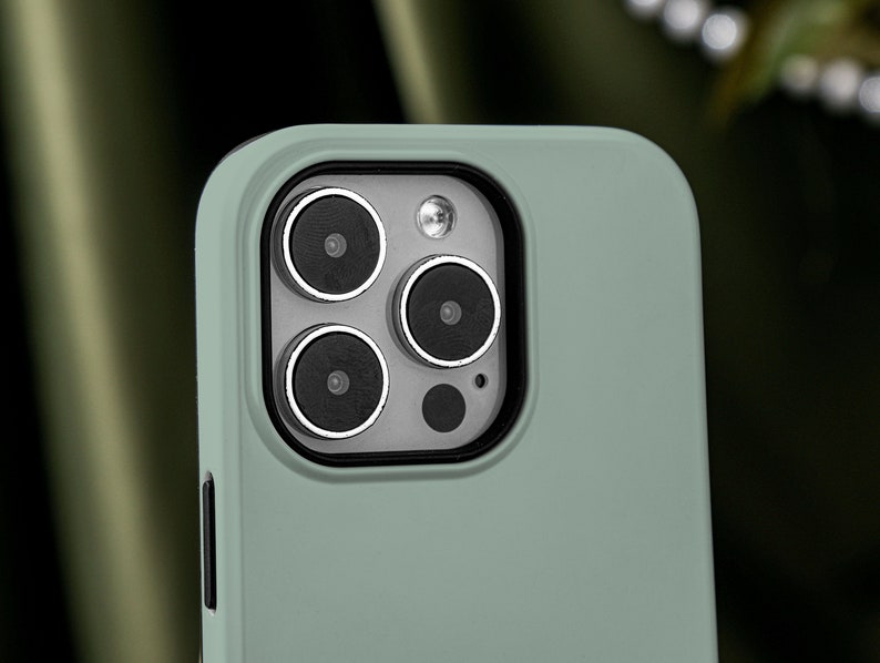 Pale Green Spot Personalised iPhone Case, MagSafe iPhone Case, iPhone Cover, Custom iPhone Case for for Phone 15 15 Pro 15 Pro Max Bild 6