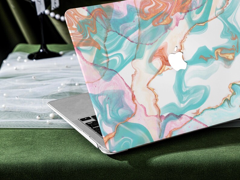 Rendering Blue Color MacBook Case for New MacBook Air 15 A2941, 14.2