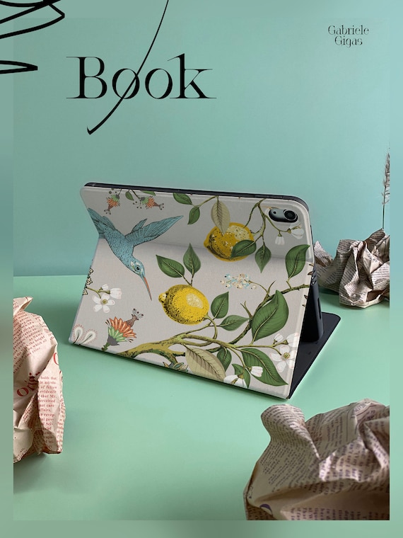 Personalized Custom Name Dicaeum Gray iPad Smart Case Cover iPad