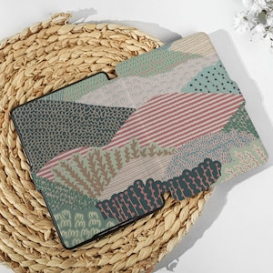 Campo di riso colorato Nuovo Kindle 6" 2022 Custodia, Custodia Kindle personalizzata, Paperwhite 2021, 2022 Cover, Custodia Kindle 8a, 10a e 11a generazione