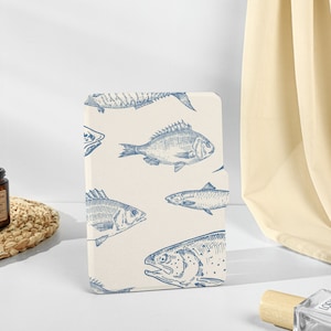 Flying Fish Tutto il nuovo Kindle 6" 2022 Custodia, Custodia Kindle personalizzazione, Paperwhite 2021, Copertina 2022, Custodia Kindle 8a 10a 11a generazione